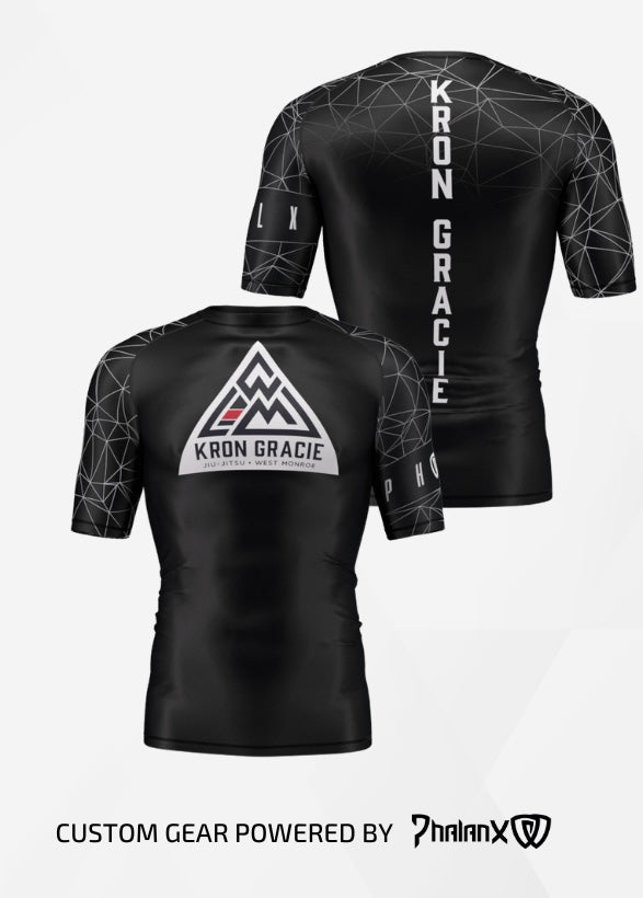 Adults KGJJWM X Phalanx Rashguard – Kron Gracie Jiu Jitsu & Vital
